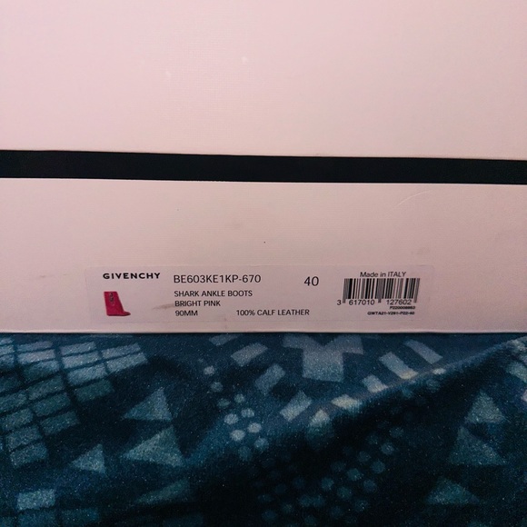 Beautiful Pink Givenchy Shark boots - Picture 5 of 5